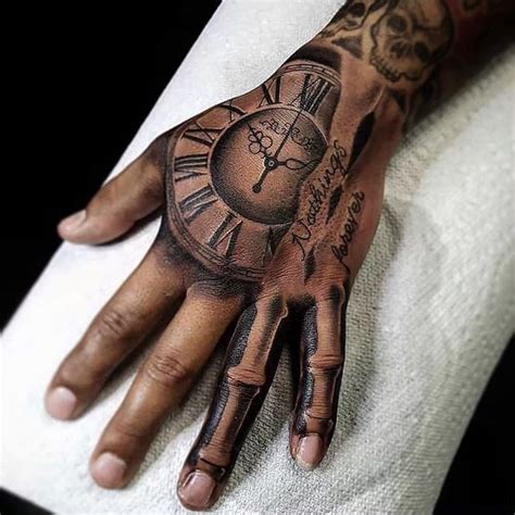 tattoo in hand for men|hand tattoos for black men.